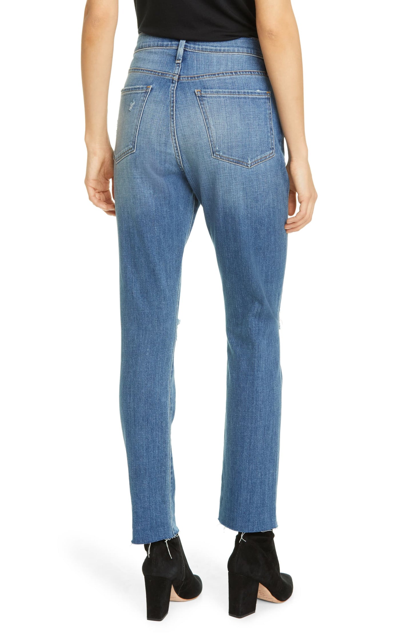 Frame Le Beau Medium Wash Jeans