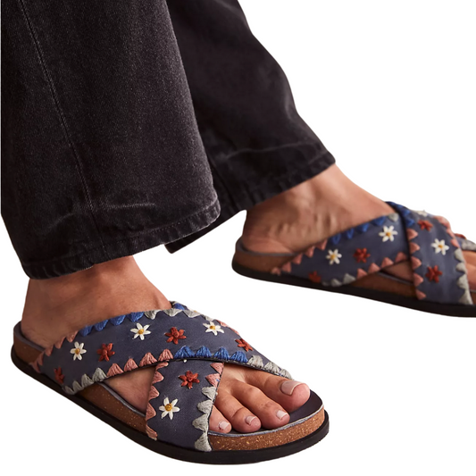 Free People Wildflowers Crossband Sandals