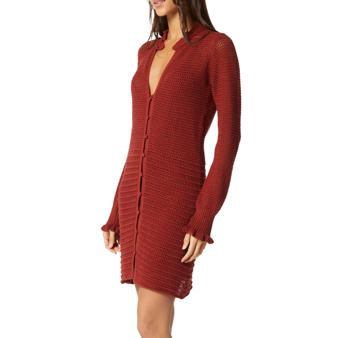 Joie Torrens Cotton Sweater Dress
