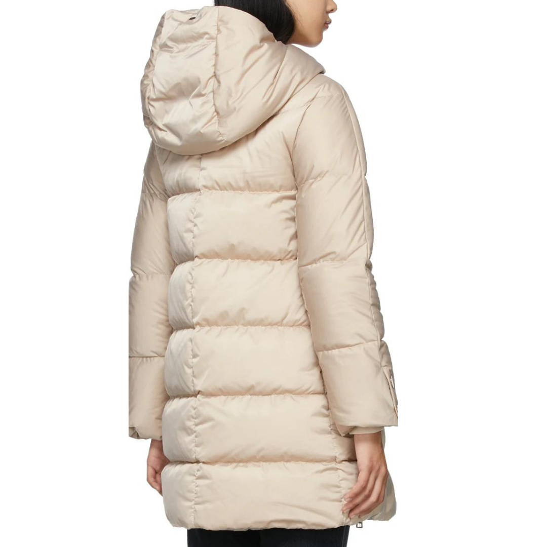 Herno Down Hooded Raso Coat