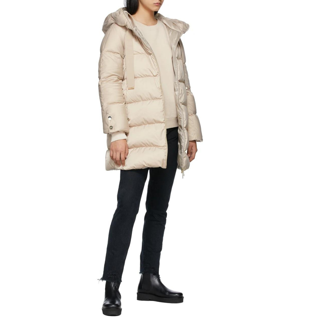 Herno Down Hooded Raso Coat