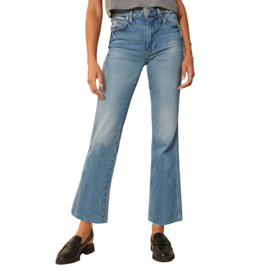 AMO High Rise Kick Crop Jean