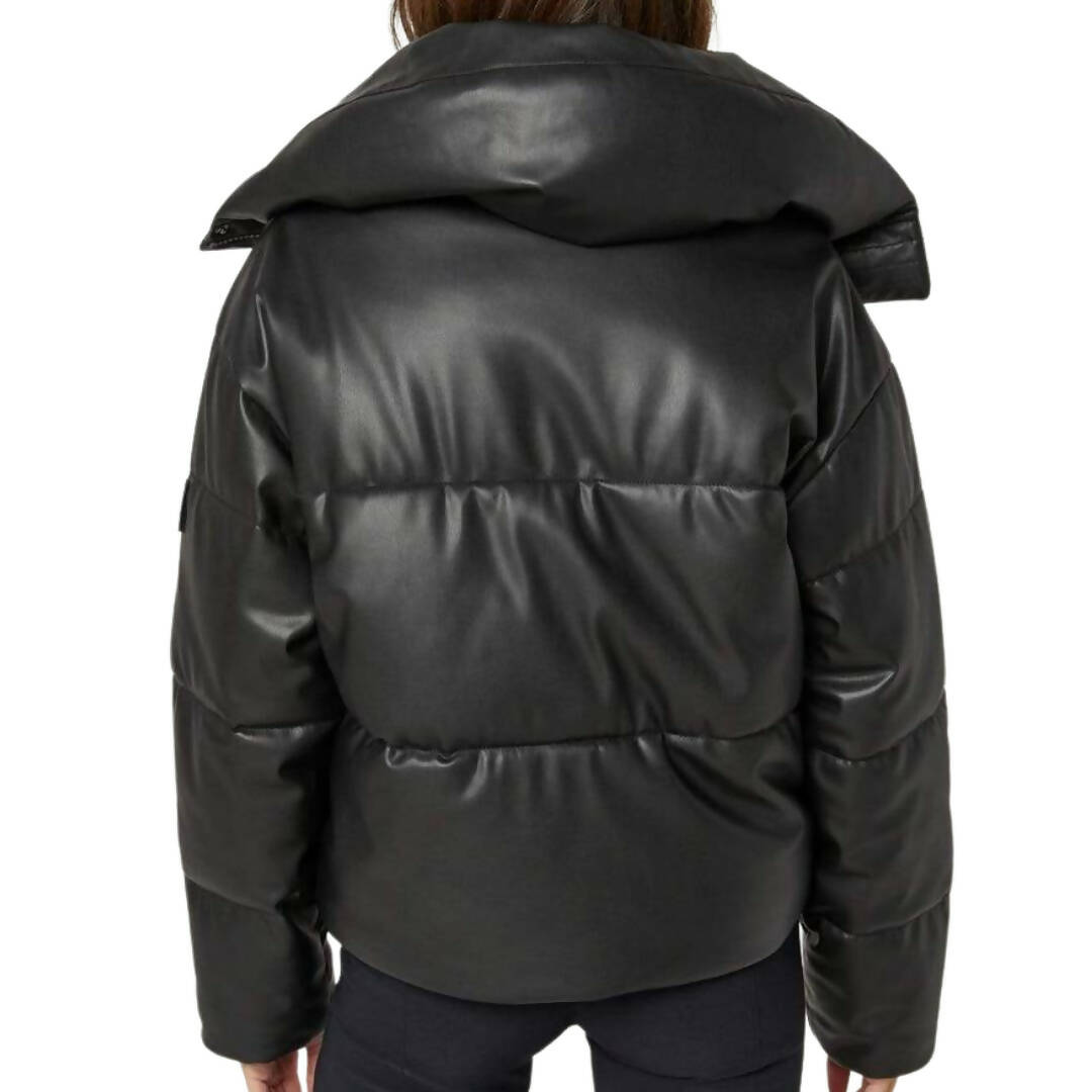 Alp-N-Rock Leather Peak Puffer Jacket