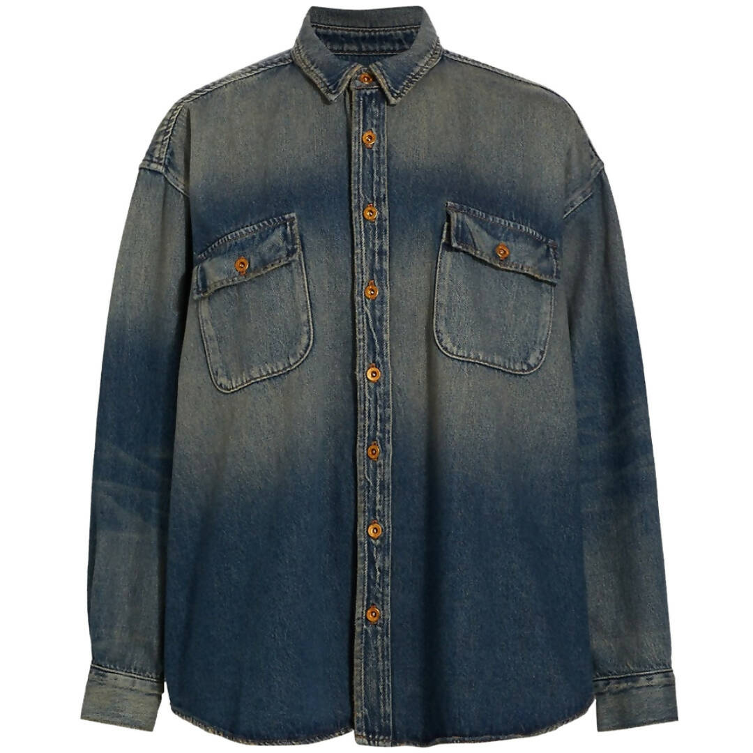 NSF Busy Busy Boyfriend Denim Shirt