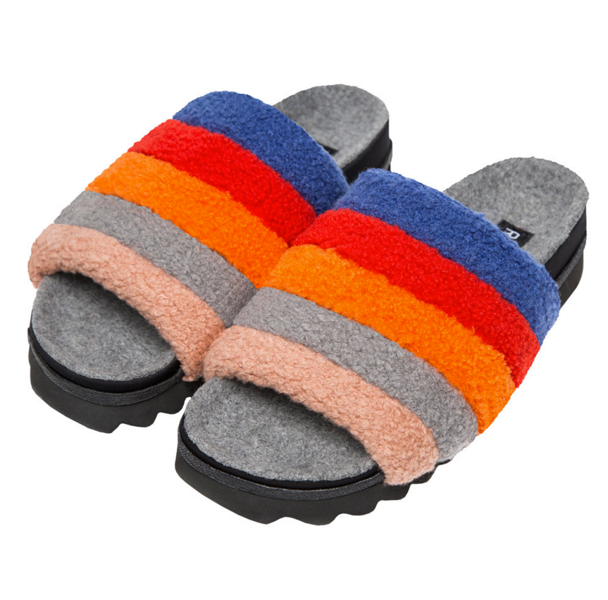 R0am Brite Fluffy Sandal