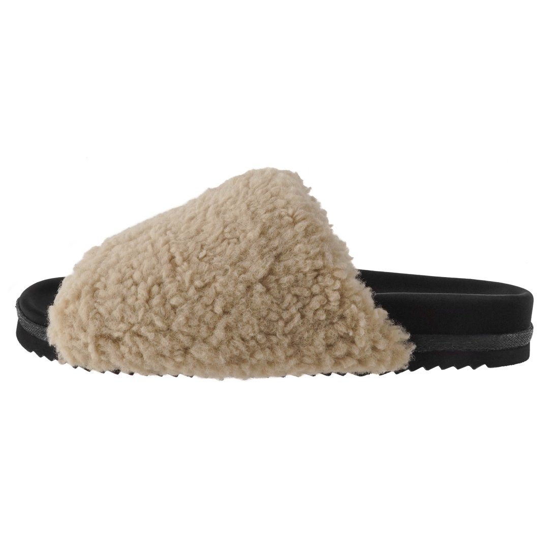 R0am Faux Shearling Fuzzy Slippers