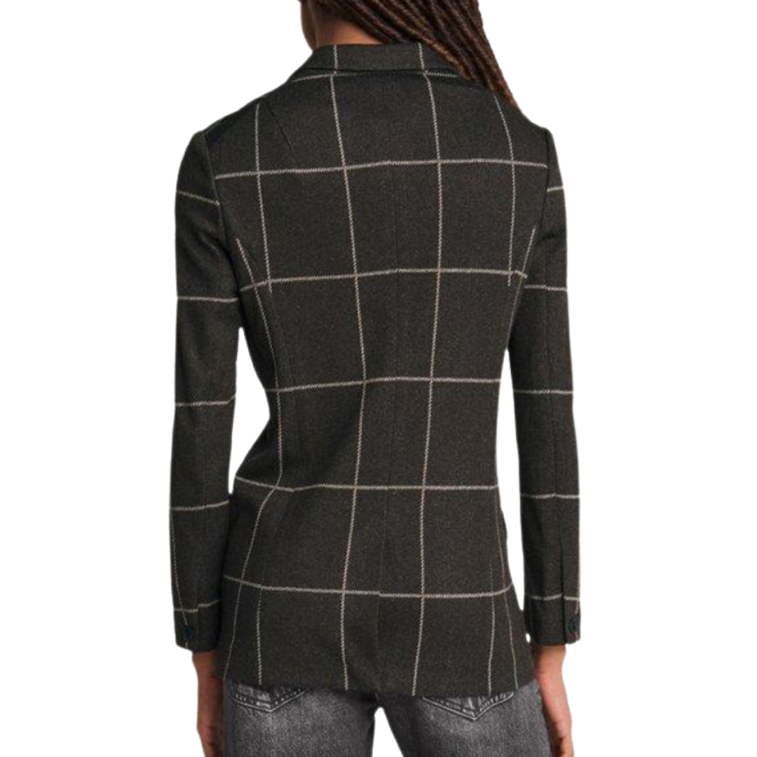 Rag and Bone Margot Check Blazer