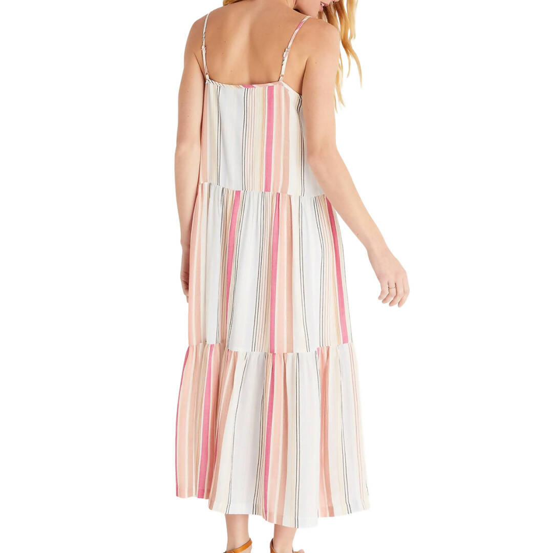 Z Supply Blaire Striped Midi Dress