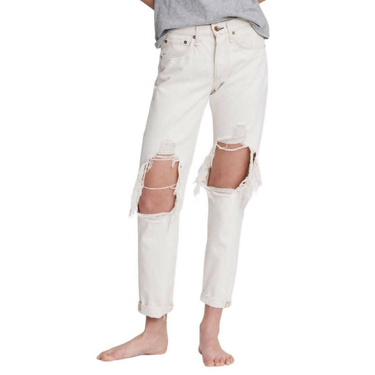 Rag & Bone Rosa Mid Rise Boyfriend Jean