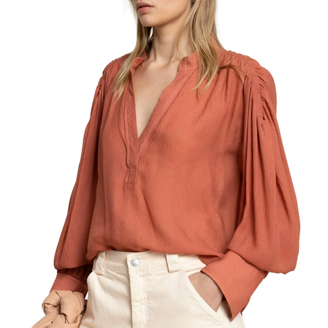 A.L.C. Blake Chiffon Top