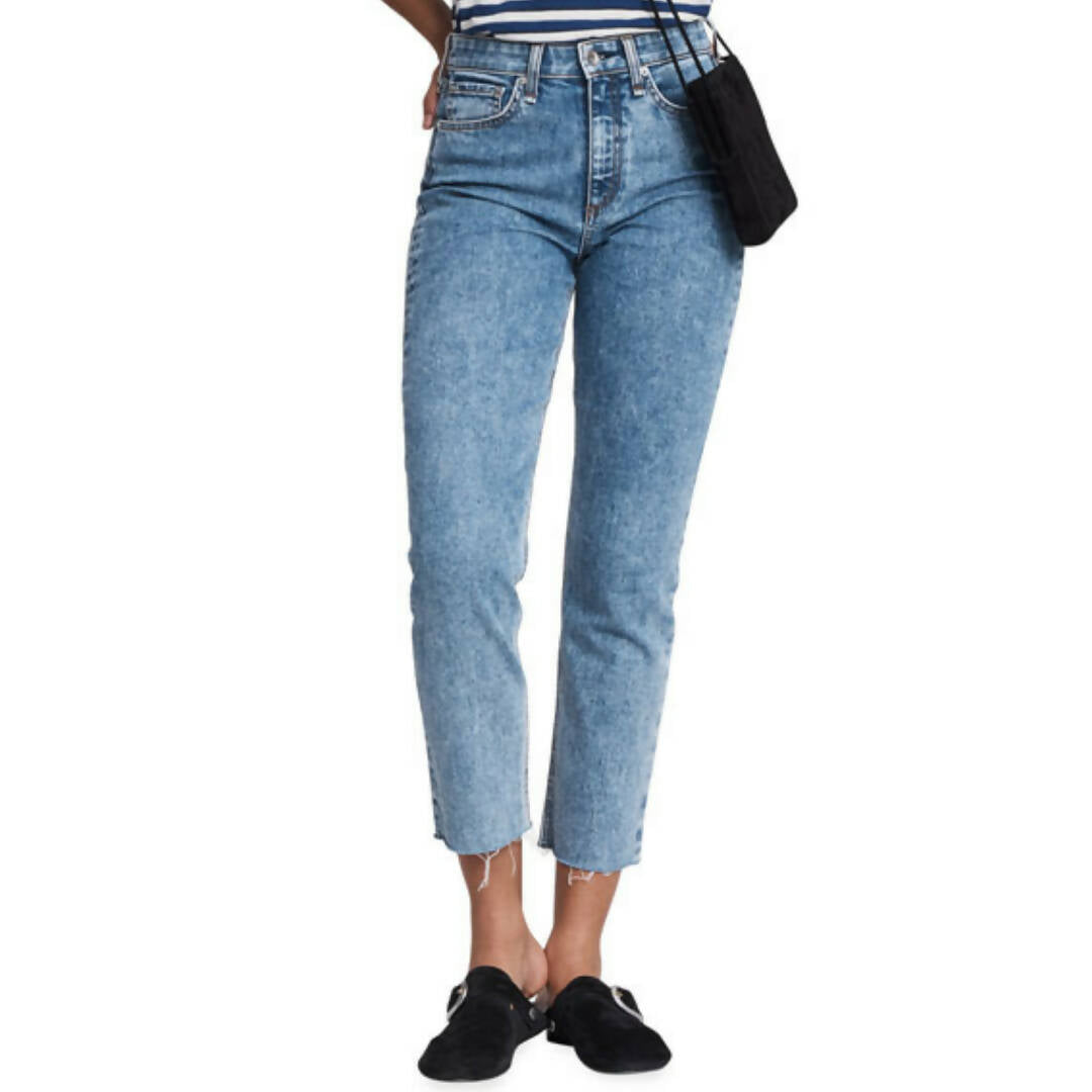 Rag & Bone Nina High Rise Ankle Jean