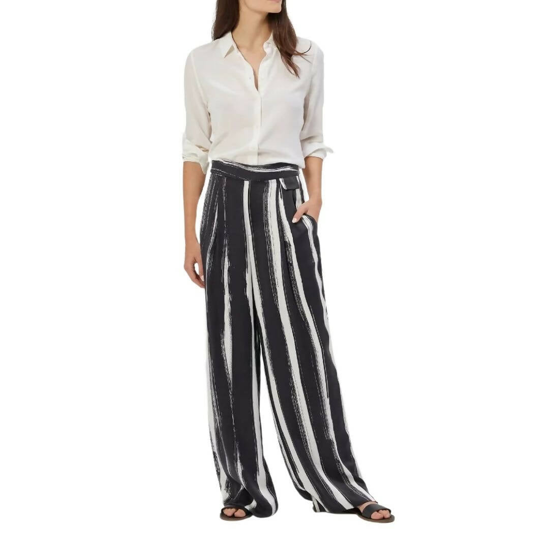 Equipment Saganne Striped Silk Pants