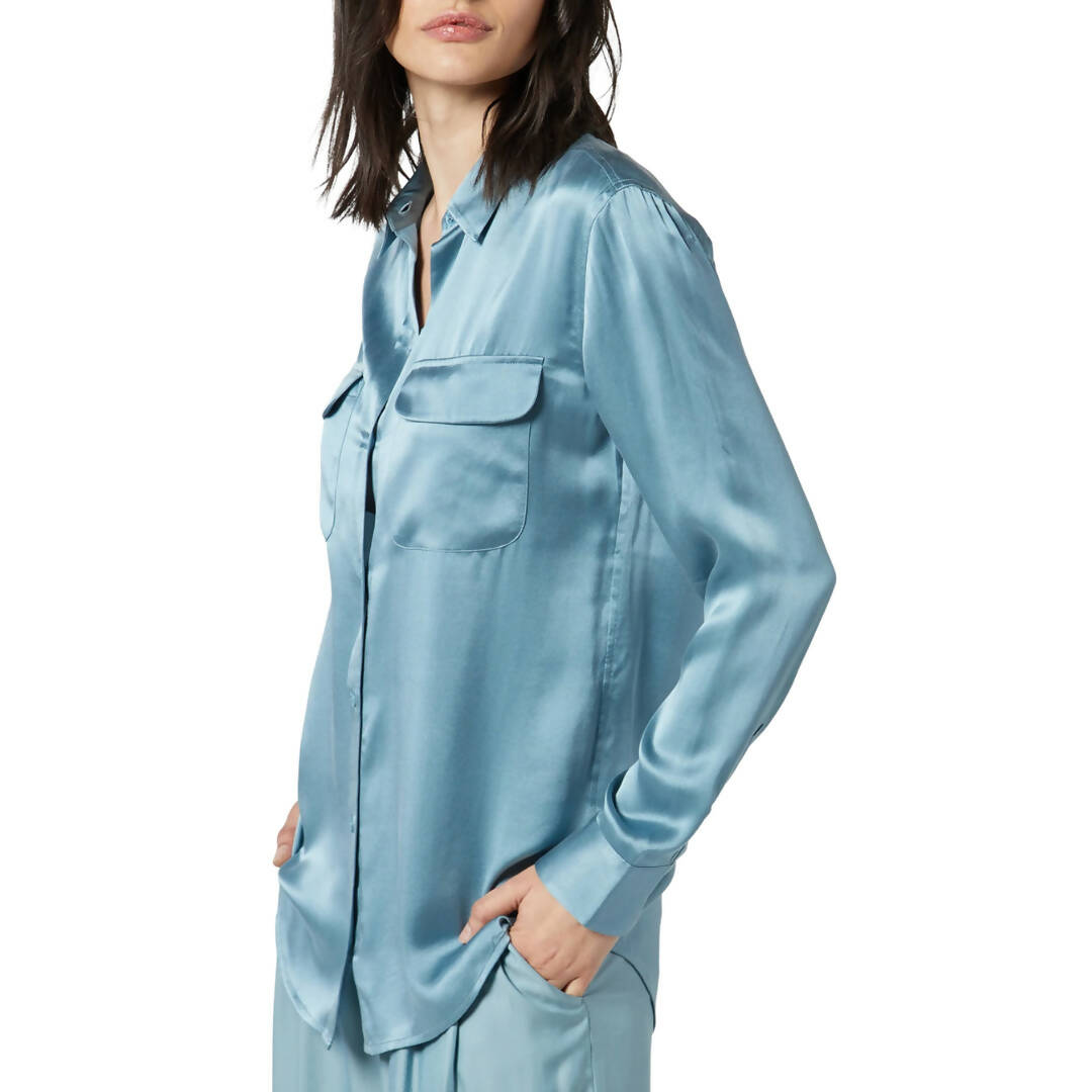 Equipment Signature Silk Satin Shirt