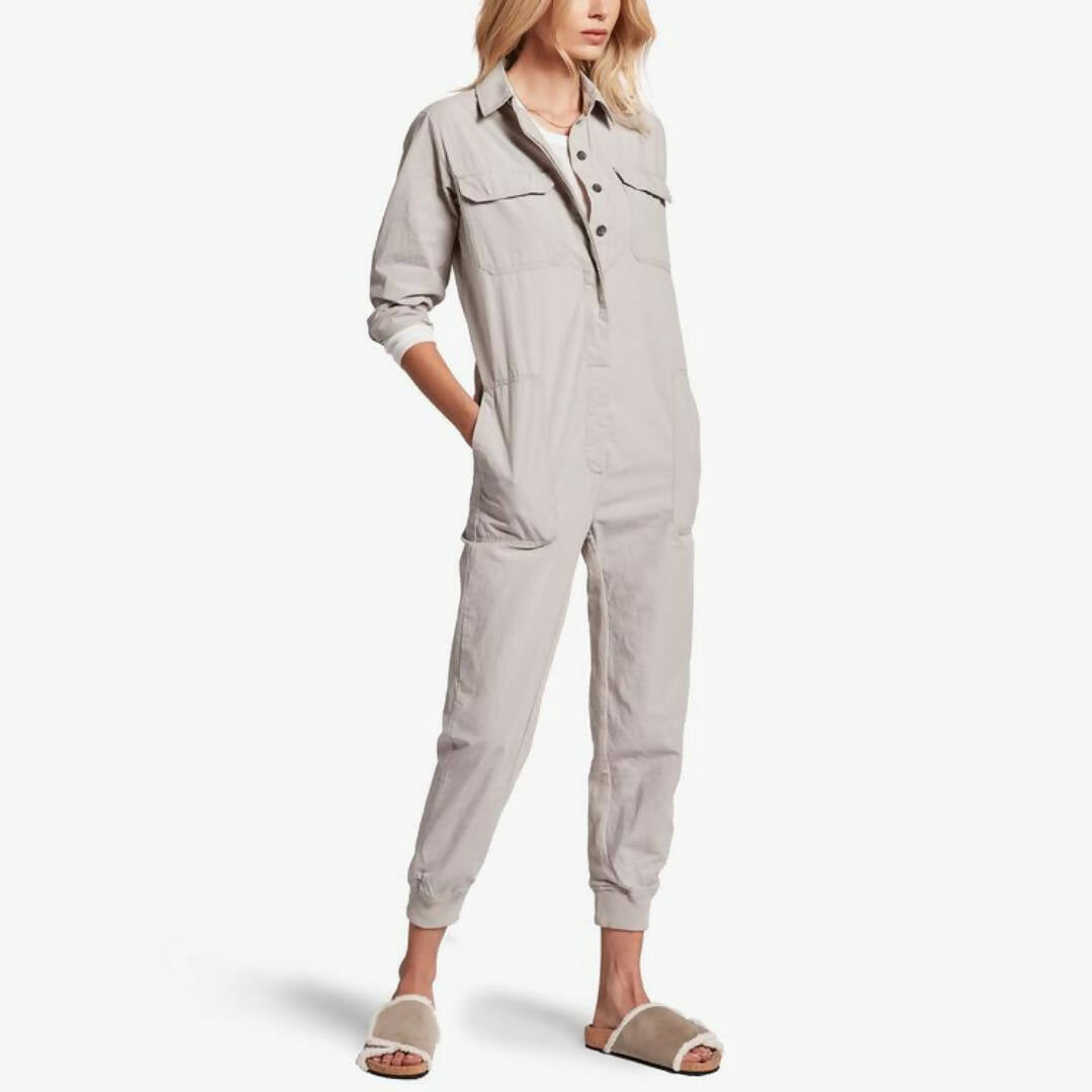 James Perse Cotton Utility Jumpsuit