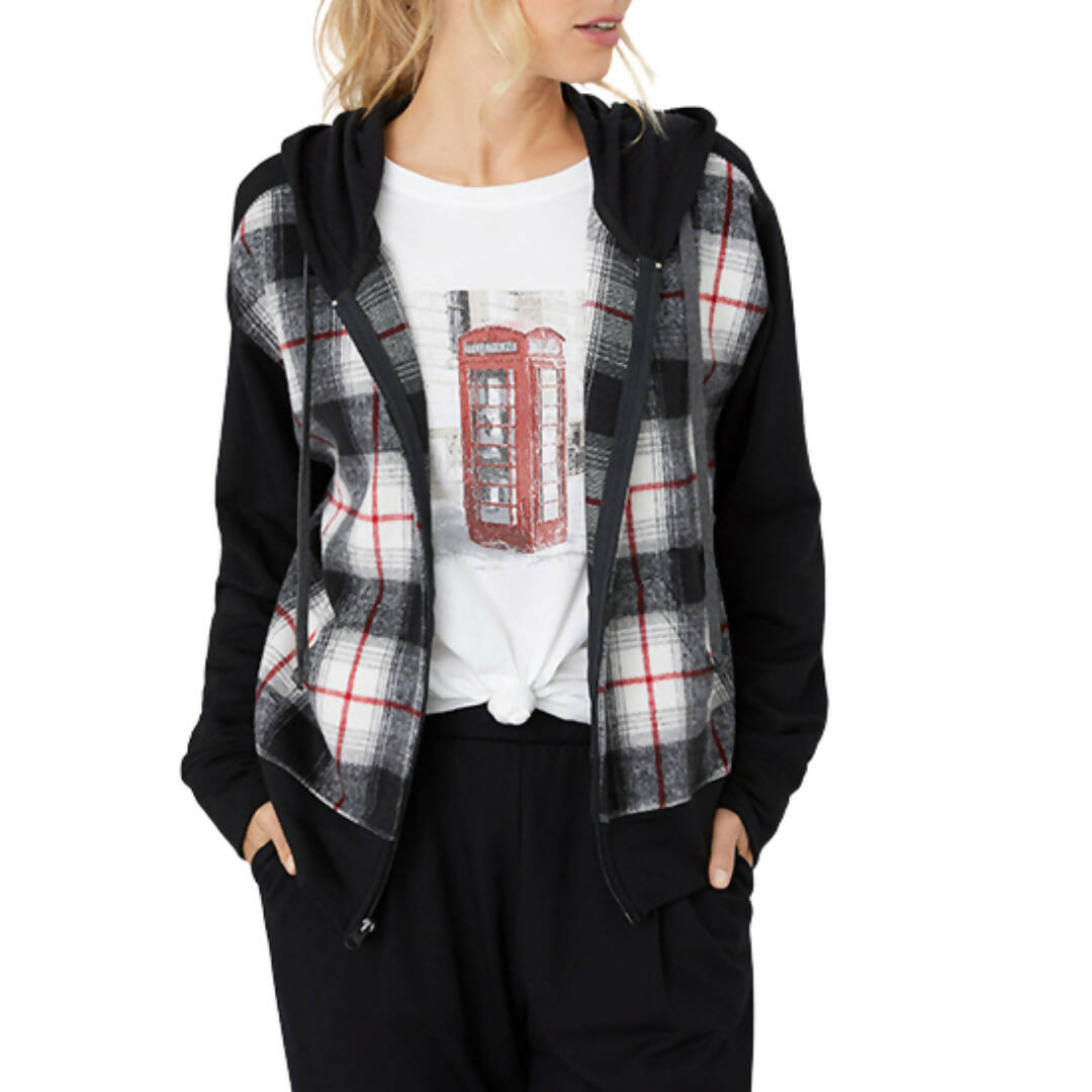 Fifteen Twenty Plaid Hoodie