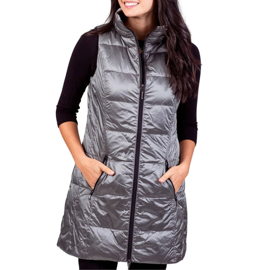 Anorak Long Metallic Vest