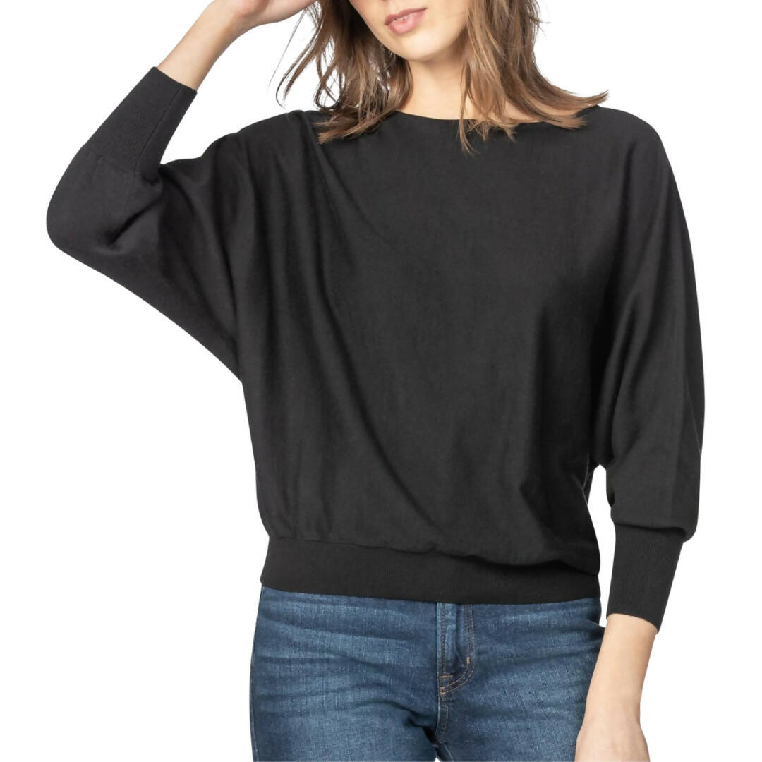 Lilla P Dolman Sleeve Boatneck Sweater