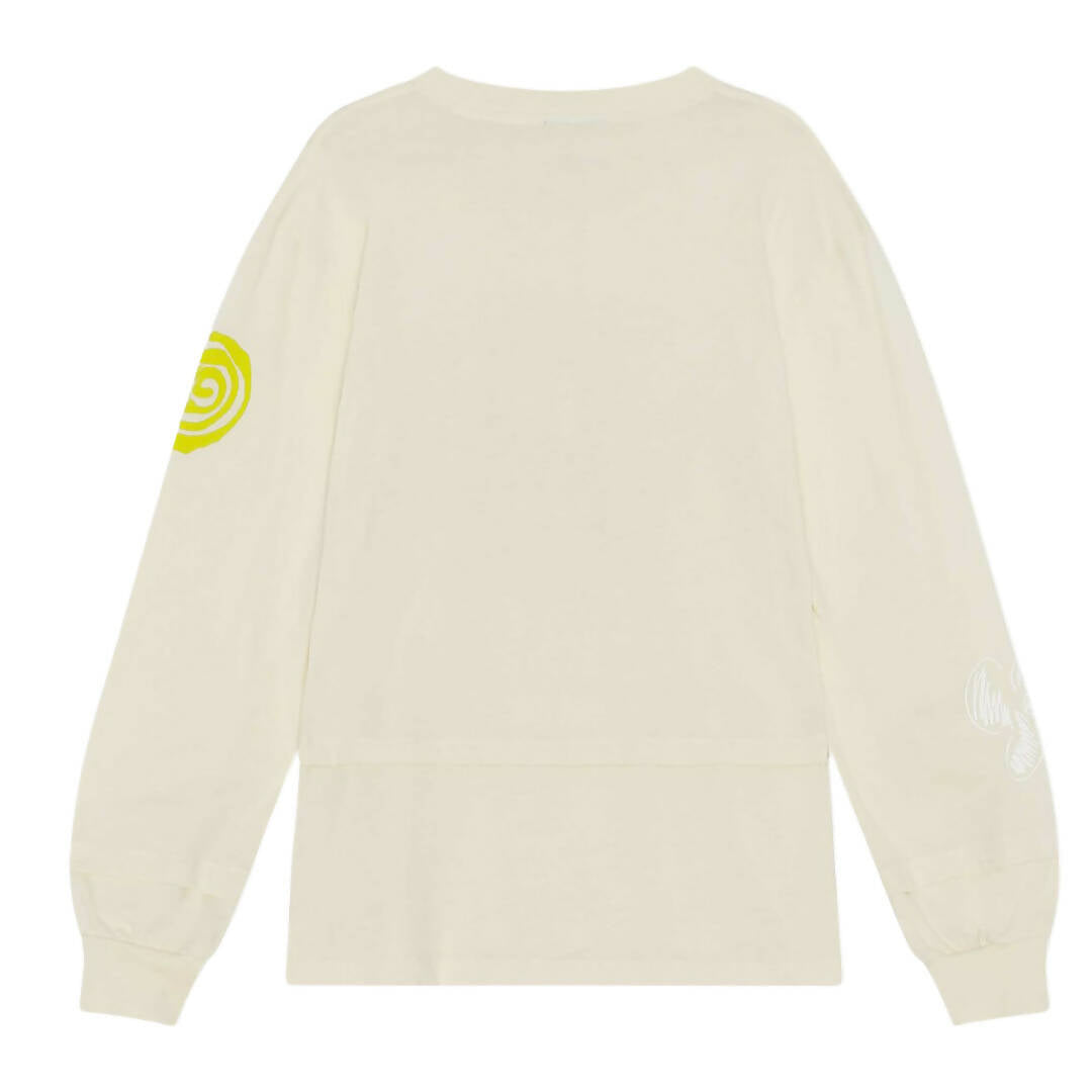 Ganni Long Sleeve Sun Tee