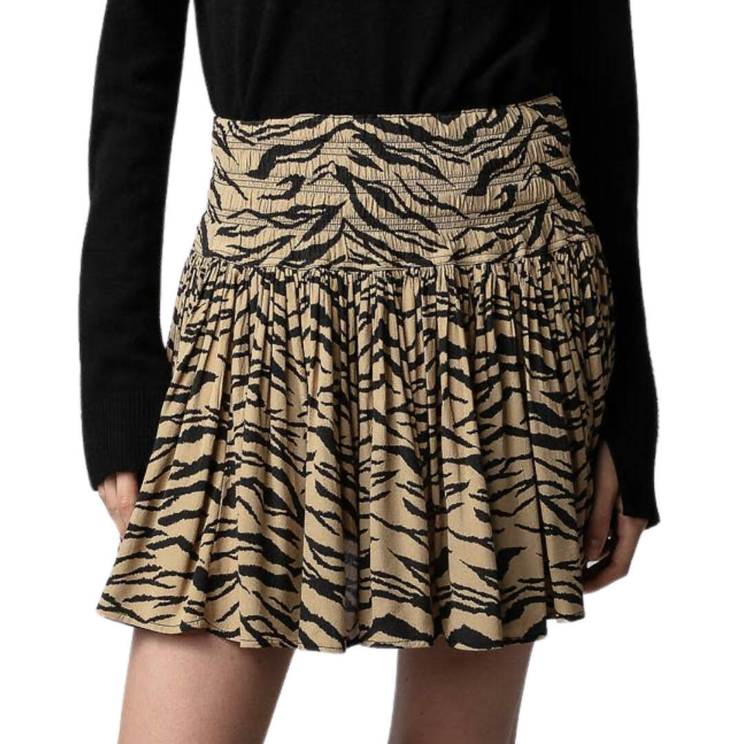 Zadig and Voltaire Jocky Tiger Skirt