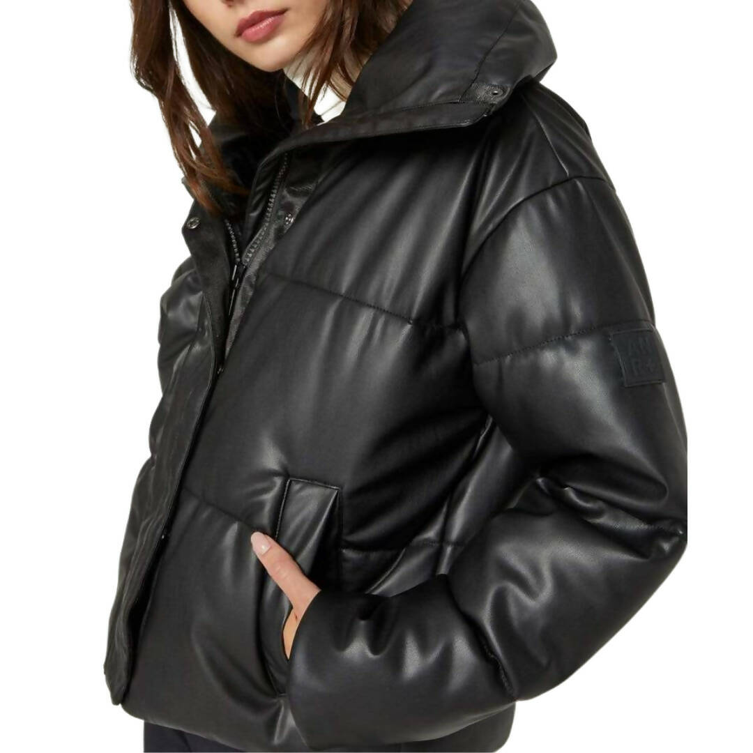 Alp-N-Rock Leather Peak Puffer Jacket