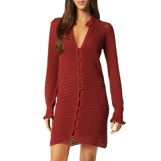 Joie Torrens Cotton Sweater Dress