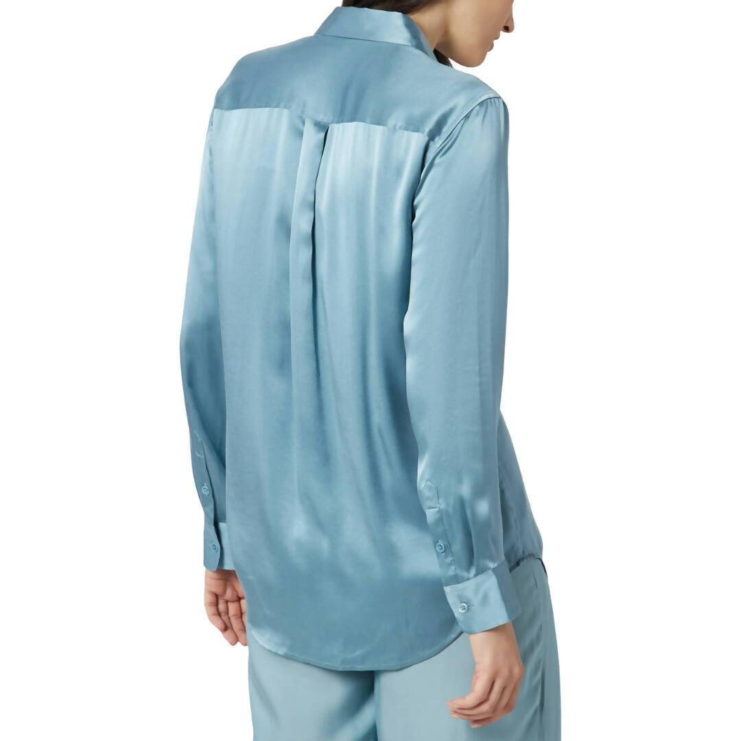 Equipment Signature Silk Satin Shirt