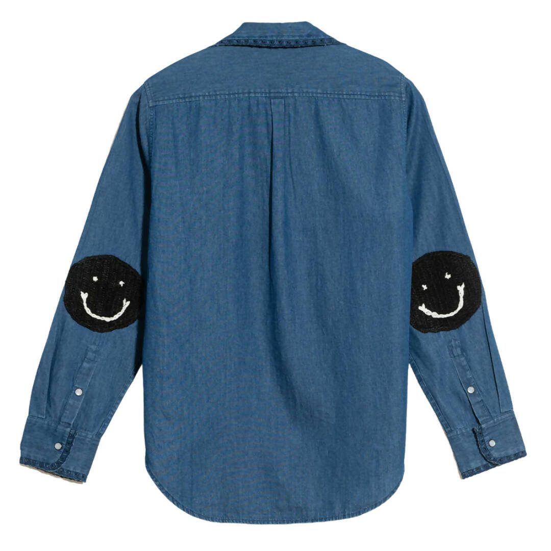 Kerri Rosenthal Mia Smile Denim Shirt